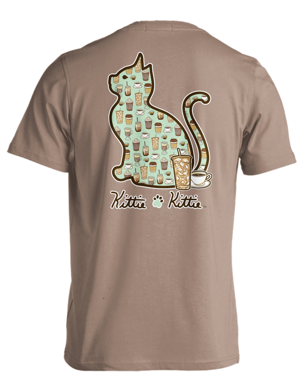 COFFEE PATTERN KITTIE