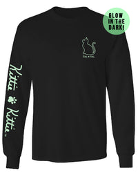 DANCING SKELETONS KITTIE, ADULT LS