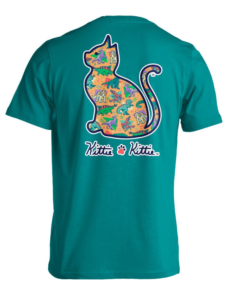 DINOSAUR PATTERN KITTIE KITTIE KITTIE