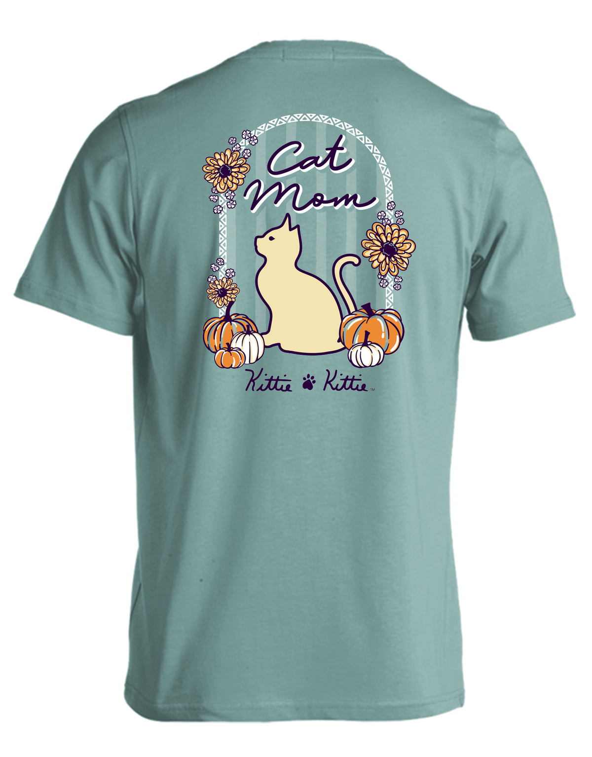 FALL CAT MOM KITTIE