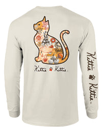 FALL COLLAGE KITTIE, ADULT LS