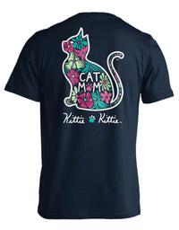 FLORAL CAT MOM KITTIE KITTIE