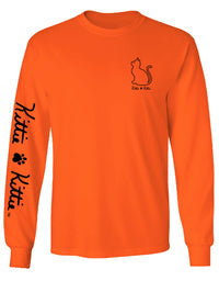 GHOST PATTERN KITTIE, ADULT LS - Puppie Love
