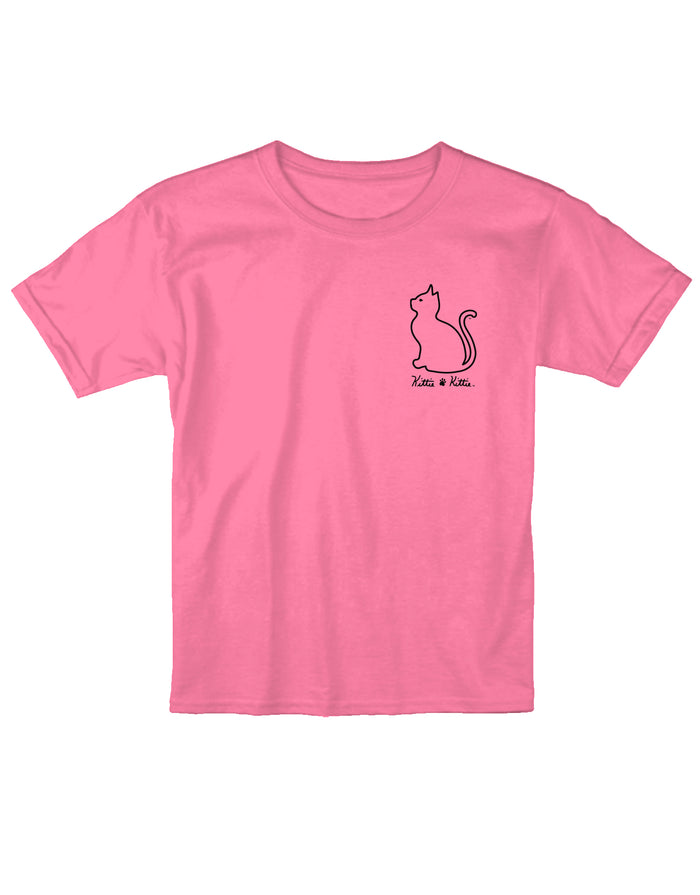 GIRL MOUSE PATTERN KITTIE, YOUTH SS KITTIE KITTIE