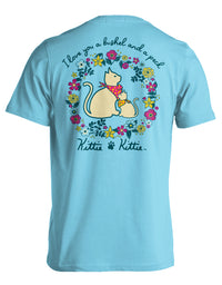 I LOVE YOU A BUSHEL KITTIE (PRINTED TO ORDER) - Puppie Love