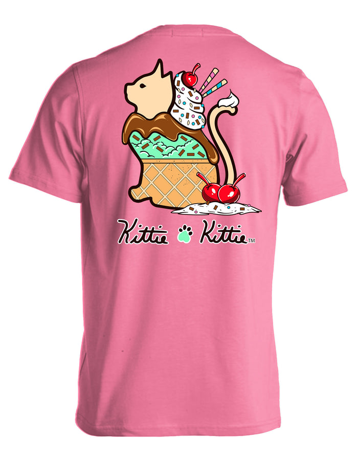 ICE CREAM SUNDAE KITTIE KITTIE KITTIE