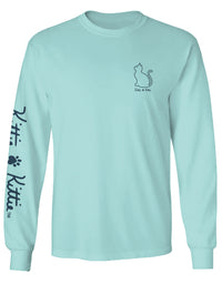 ICE SKATING KITTIES, ADULT LS