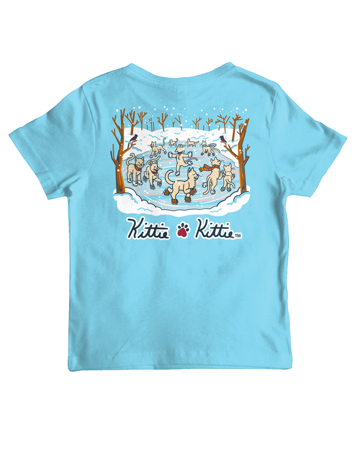 ICE SKATING KITTIES, YOUTH SS