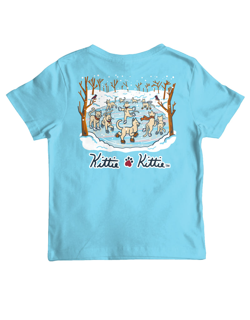 ICE SKATING KITTIES, YOUTH SS