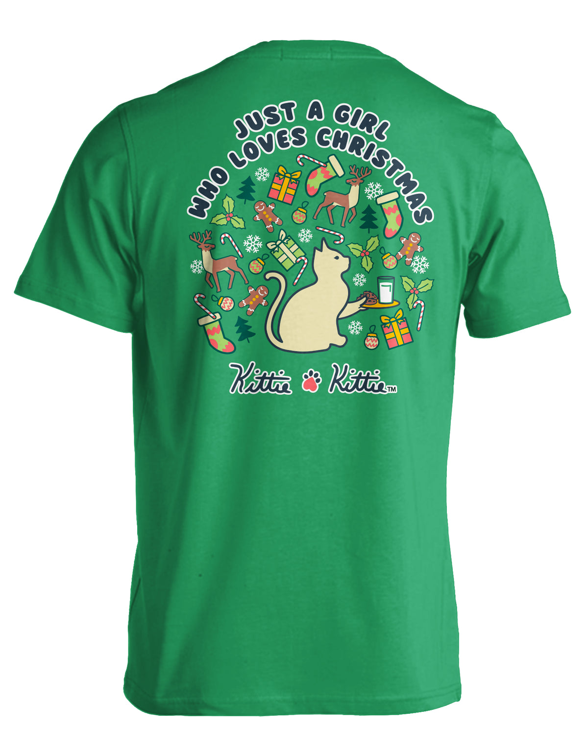JUST A GIRL (CHRISTMAS) KITTIE KITTIE KITTIE