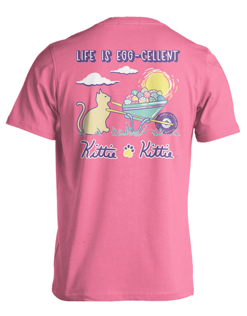 LIFE IS EGG-CELLENT KITTIE (PRE-ORDER, SHIPS IN 2 WEEKS) - Puppie Love