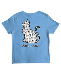 MOUSE PATTERN KITTIE, YOUTH SS KITTIE KITTIE