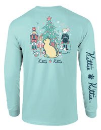 NUTCRACKER BALLET KITTIE, ADULT LS