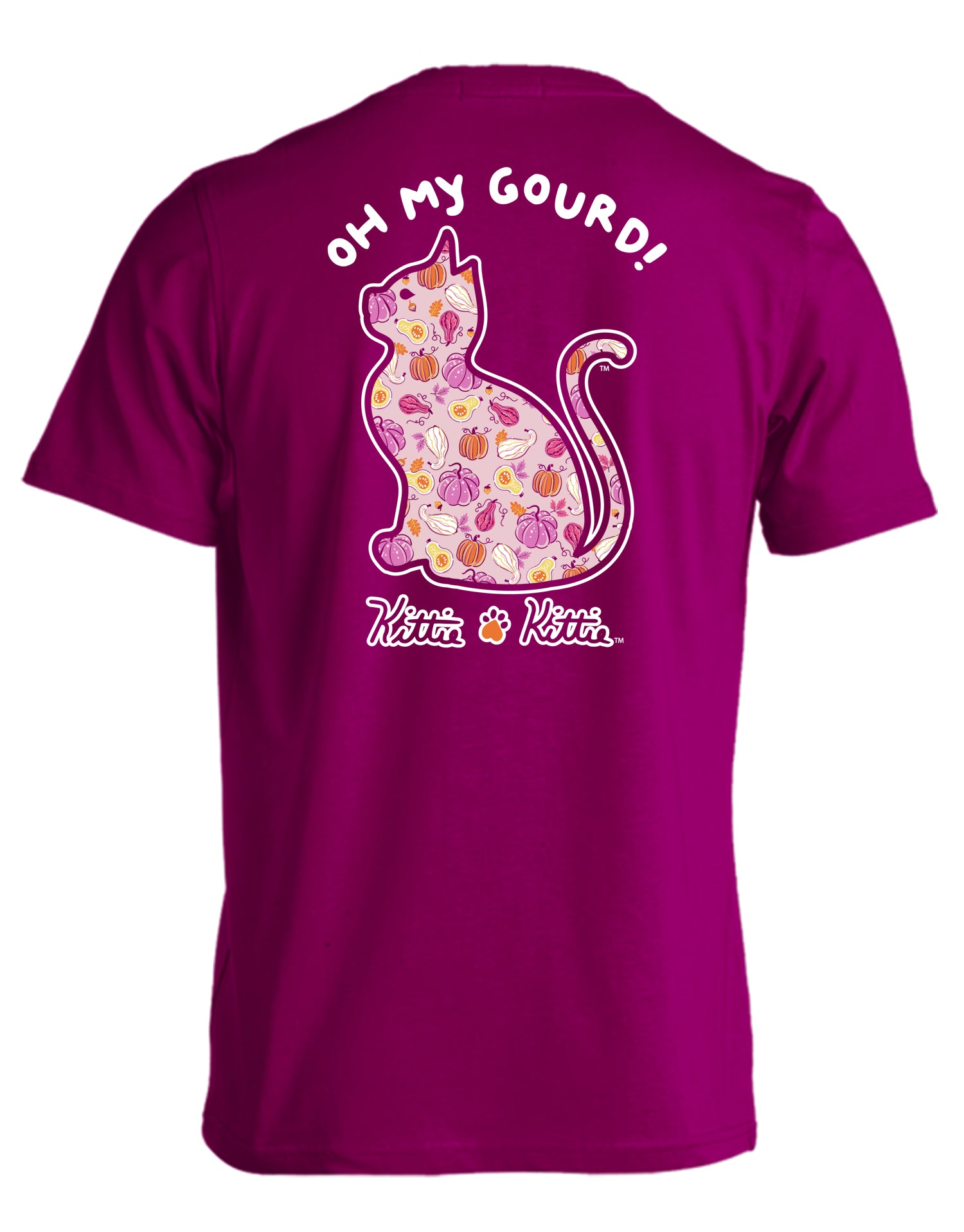 Oh My Gourd Cat Shirt - Fall Kittie Tee | Puppie Love