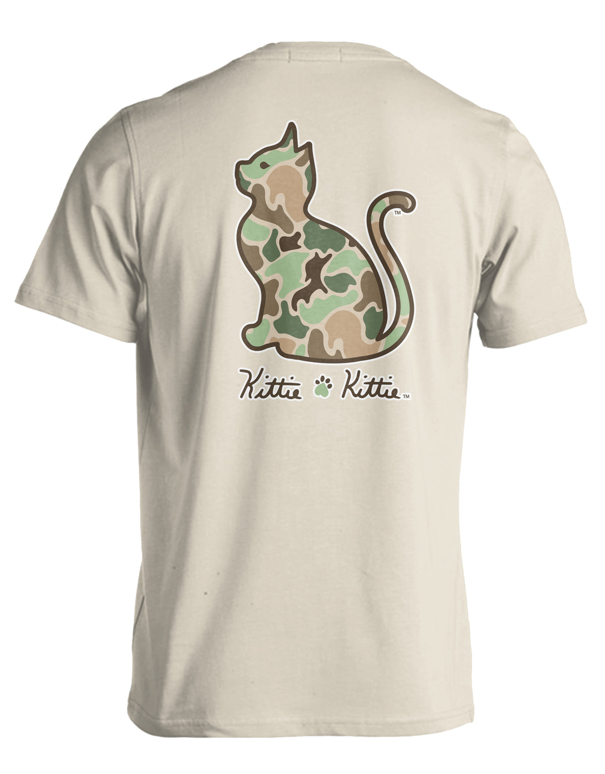 OLD SCHOOL CAMO KITTIE - Puppie Love