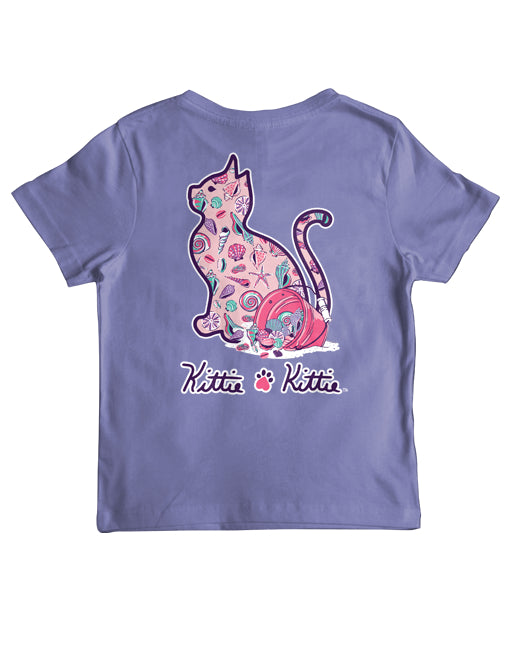 SHELL COLLECTION KITTIE, YOUTH SS (PRINTED TO ORDER) - Puppie Love