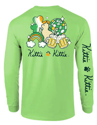 ST. PATRICK'S ICONS KITTIE, ADULT LS (PRINTED TO ORDER) - Puppie Love