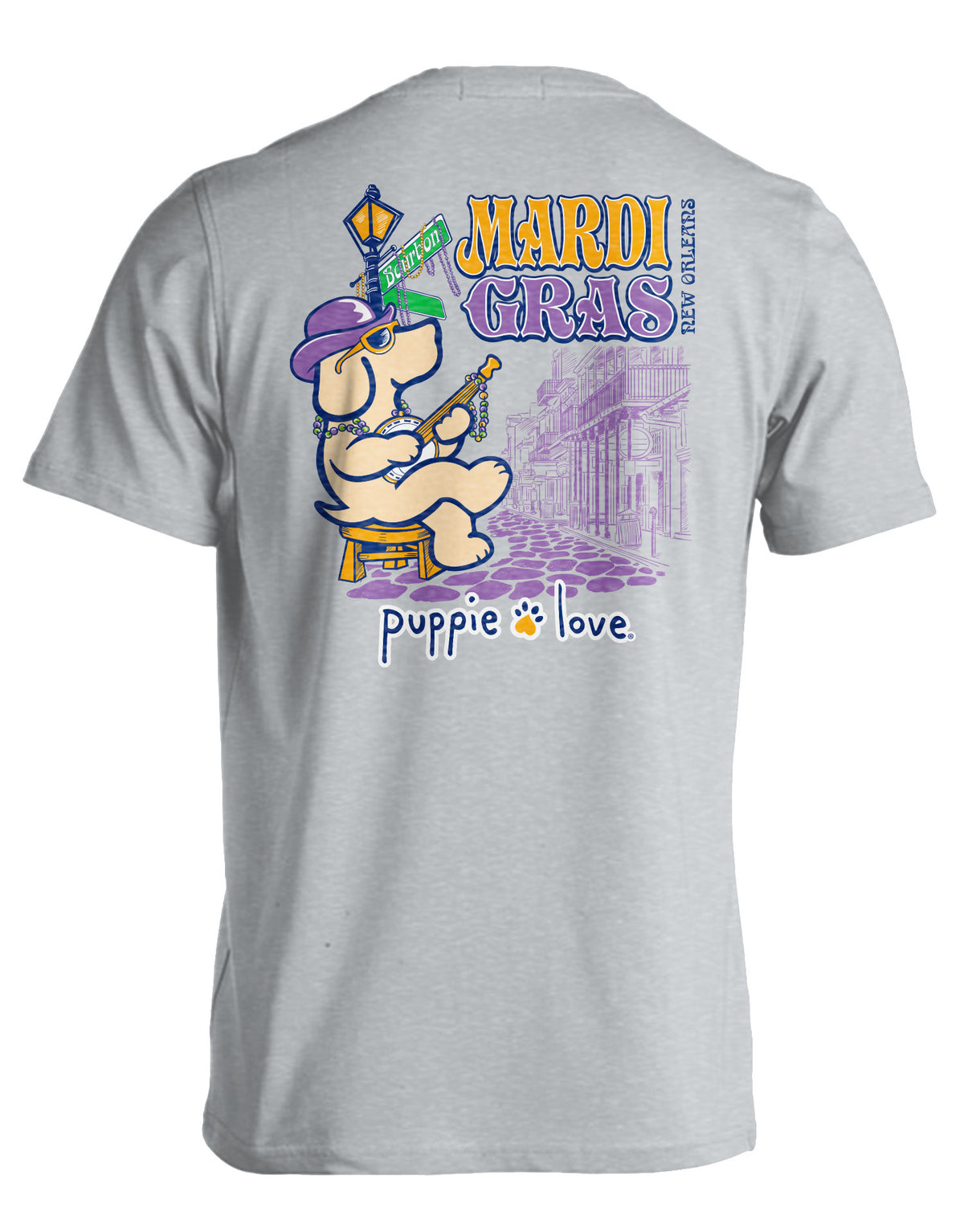 MARDI GRAS BANJO PUP - Puppie Love