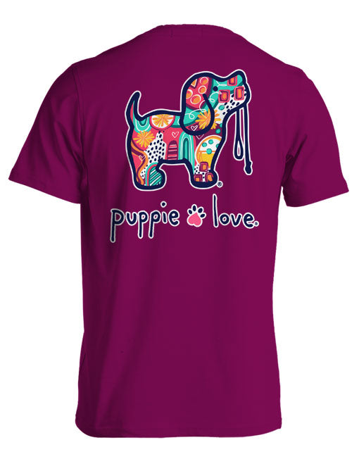 ABSTRACT PATTERN PUP - Puppie Love