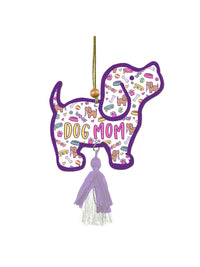 DOG MOM PATTERN PUP AIR FRESHENER (PACK OF 2) - Puppie Love