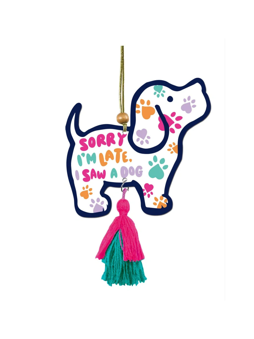 SORRY I'M LATE PUP AIR FRESHENER (PACK OF 2) - Puppie Love