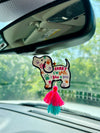 SORRY I'M LATE PUP AIR FRESHENER (PACK OF 2) - Puppie Love