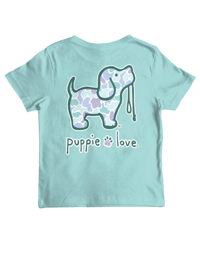AQUA CAMO PUP, YOUTH SS
