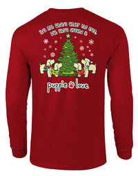 AROUND THE TREE PUPS, ADULT LS PUPPIE LOVE
