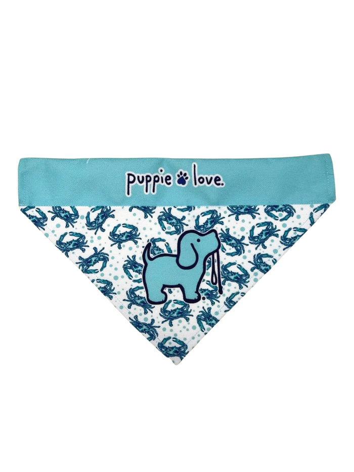 CRAB PATTERN PUP DOG BANDANA - Puppie Love