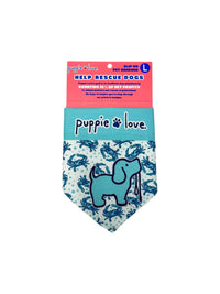 CRAB PATTERN PUP DOG BANDANA - Puppie Love