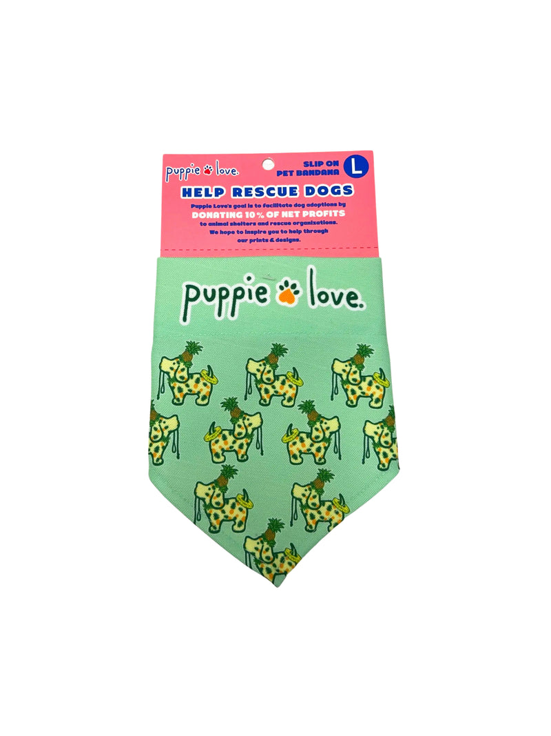 PINEAPPLE PUP DOG BANDANA - Puppie Love