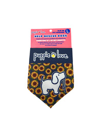 SUNFLOWER PUP DOG BANDANA - Puppie Love