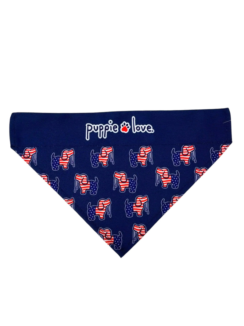 USA PUP DOG BANDANA - Puppie Love