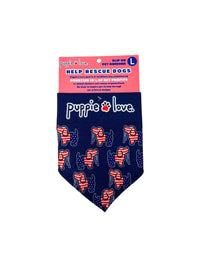 USA PUP DOG BANDANA - Puppie Love