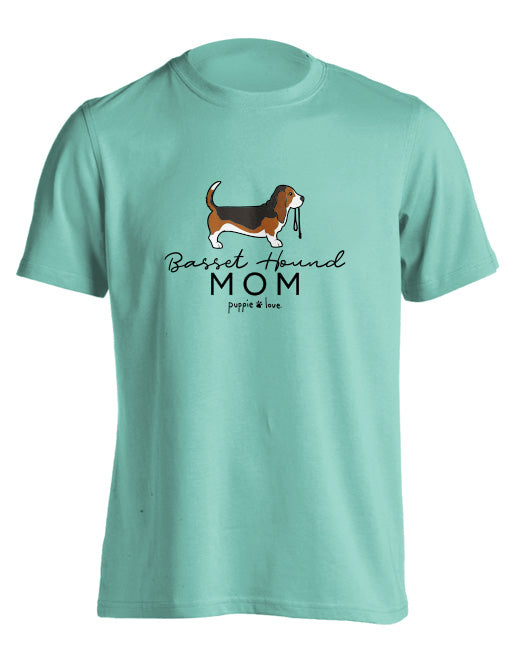 BASSET HOUND MOM (TRI-COLOR)