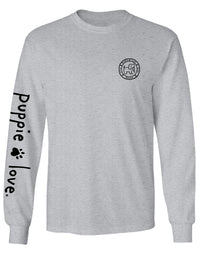 BASSET HOUND PUP (TRI-COLOR), ADULT LS (PRINTED TO ORDER) - Puppie Love