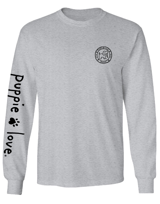 BASSET HOUND PUP (TRI-COLOR), ADULT LS (PRINTED TO ORDER) - Puppie Love