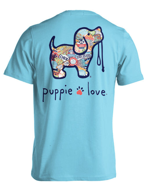 BEACH STICKERS PUP - Puppie Love