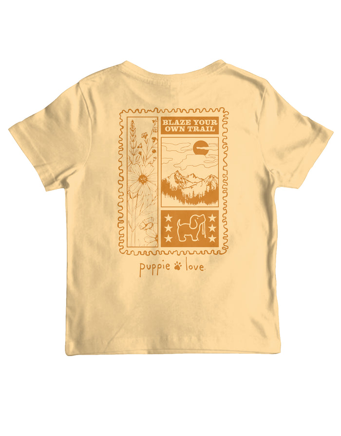 BLAZE YOUR OWN TRAIL PUP, YOUTH SS - Puppie Love