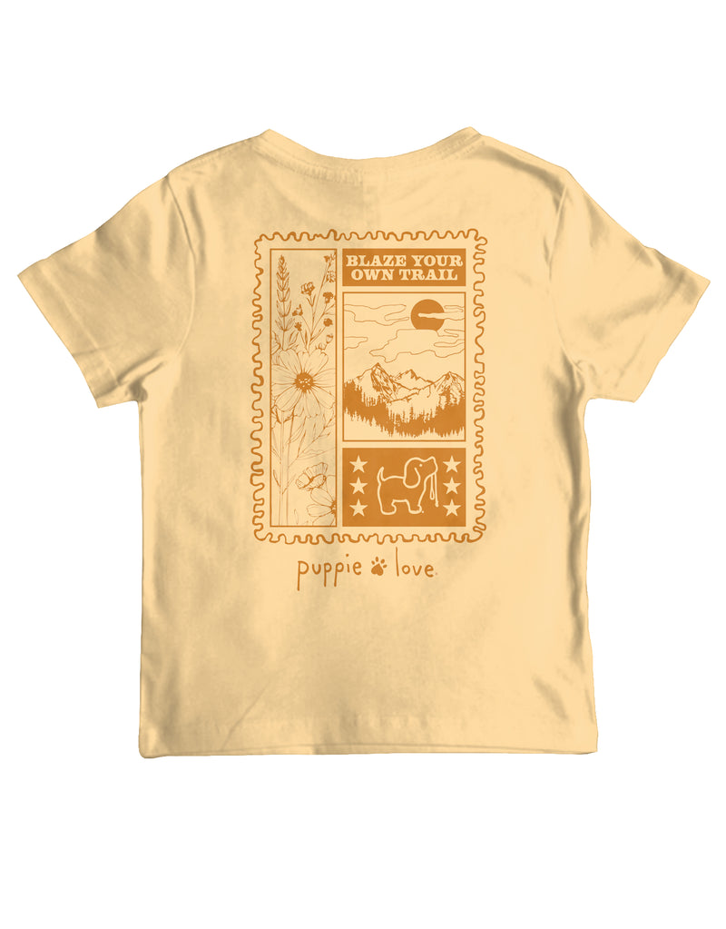 BLAZE YOUR OWN TRAIL PUP, YOUTH SS - Puppie Love