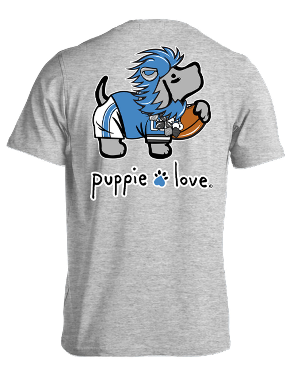 BLUE AND SILVER MASCOT PUP - Puppie Love