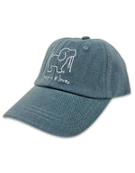 BLUE JEAN BASEBALL HAT - Puppie Love