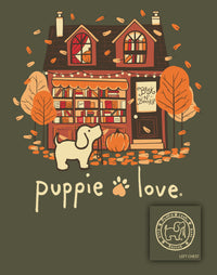 BOOKSTORE PUP, ADULT LS