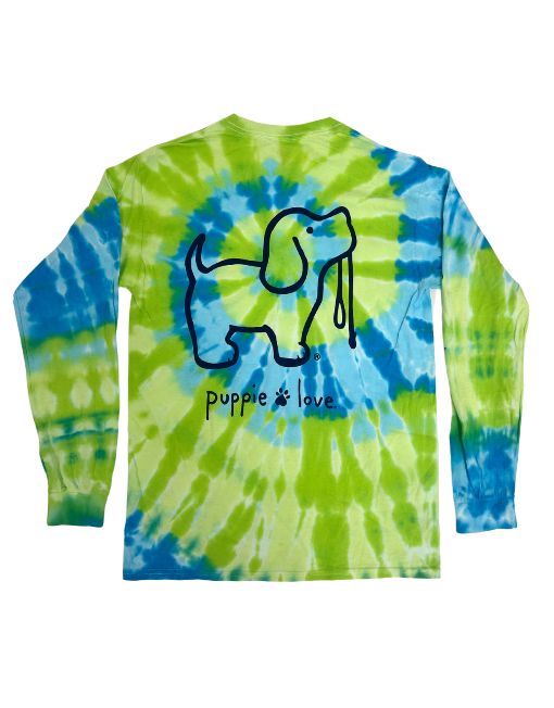 BORA BORA OUTLINE LOGO PUP, ADULT LS - Puppie Love