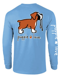 BOXER PUP, ADULT LS (PRINTED TO ORDER) - Puppie Love