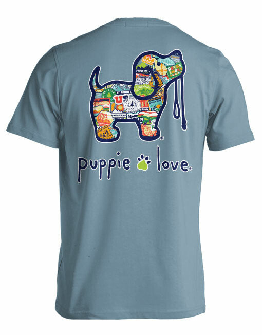 CAMPING STICKERS PUP - Puppie Love