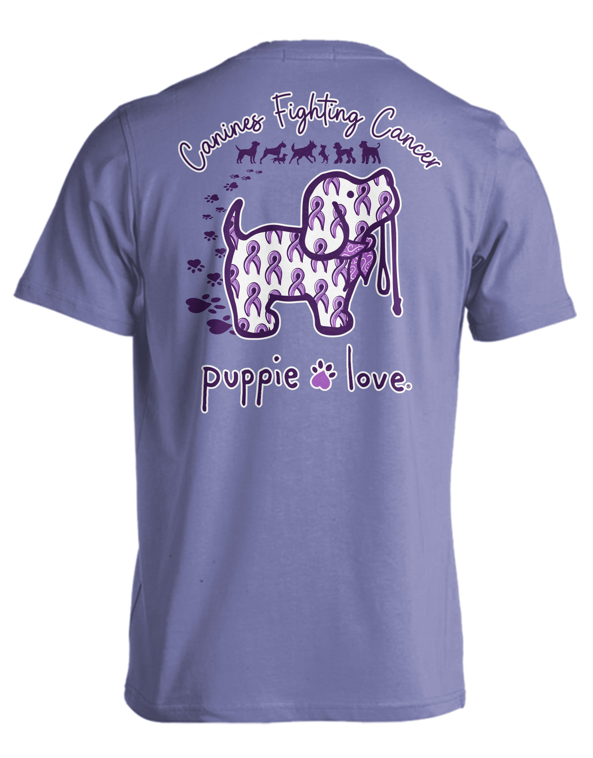 CANINES FIGHTING CANCER PUP PUPPIE LOVE x AMERICAN CANCER SOCIETY