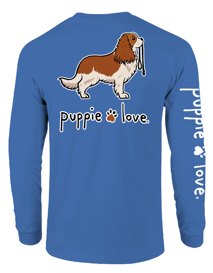 CAVALIER KING CHARLES SPANIEL PUP (BLENHEIM), ADULT LS PUPPIE LOVE