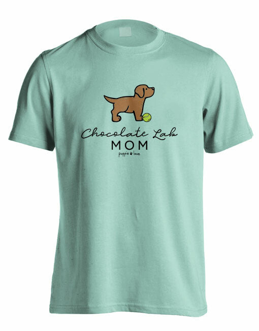 CHOCOLATE LAB MOM (PRINTED TO ORDER) - Puppie Love