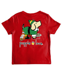 CHRISTMAS ELF PUP, YOUTH SS - Puppie Love